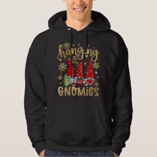 Veste À Capuche Panser Avec Mes Gnomies Père Noël Mignonne Gnome N