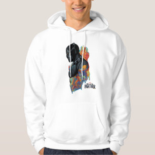 Veste À Capuche Panthère noire   Graffiti de la tribu Black Panthe