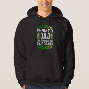 Veste À Capuche Papa agriculteur sympa homme de la ferme locale Pa