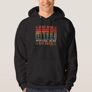 Veste À Capuche Papa Bod Travaille Sur Six Pack Avec Des Pères De