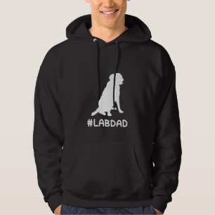 Veste À Capuche Papa de labrador retriever de T-shirt de papa de