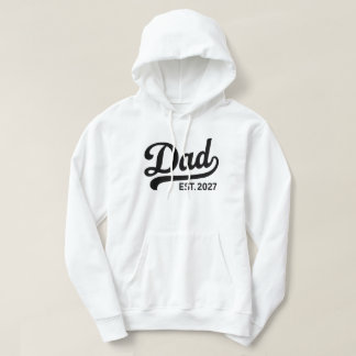 Veste À Capuche Papa Est 2027 Futur Papa Bébé Annonce