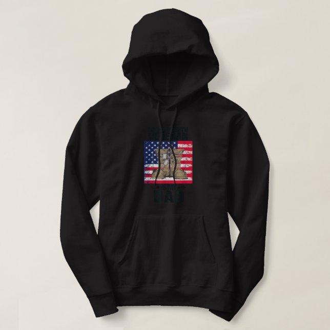 Veste À Capuche Papa Fête des pères Mon Vétérinaire Préféré Est Mo (Design devant)