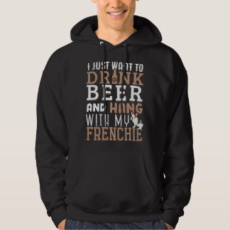 Veste À Capuche Papa Frenchie T Drôle Bouledogue Français Amateur