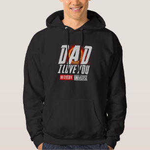 Veste À Capuche Papa Je T'Aime Dans Chaque Fête des pères Universe