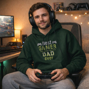 Veste À Capuche Papa joueur le meilleur drôle de père