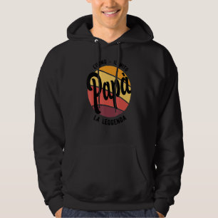 Veste À Capuche Papa L'Homme Le Mythe La Légende Idée de Fête des