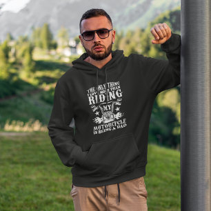 Veste À Capuche Papa motard