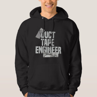 Veste À Capuche Papa Ruban Adhésif Grand-père Drôle Ingénieur en R