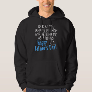 Veste À Capuche Papa Te Regarde Atterrir Ma Mère Qui M'Ait Comme U
