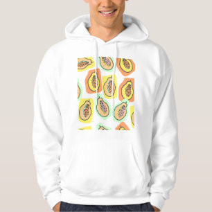 Veste À Capuche Papaya à main : Motif Vintage créatif