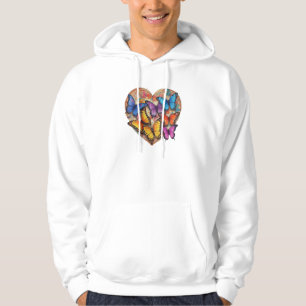 Veste À Capuche papillon d'amour