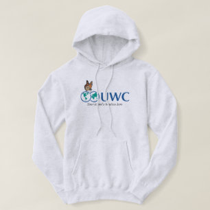 Veste À Capuche Papillon UWC avant et arrière personnalisé