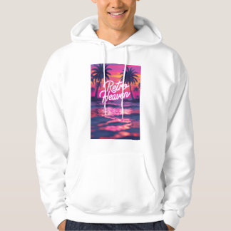 Veste À Capuche Paradis Néon des Années 80