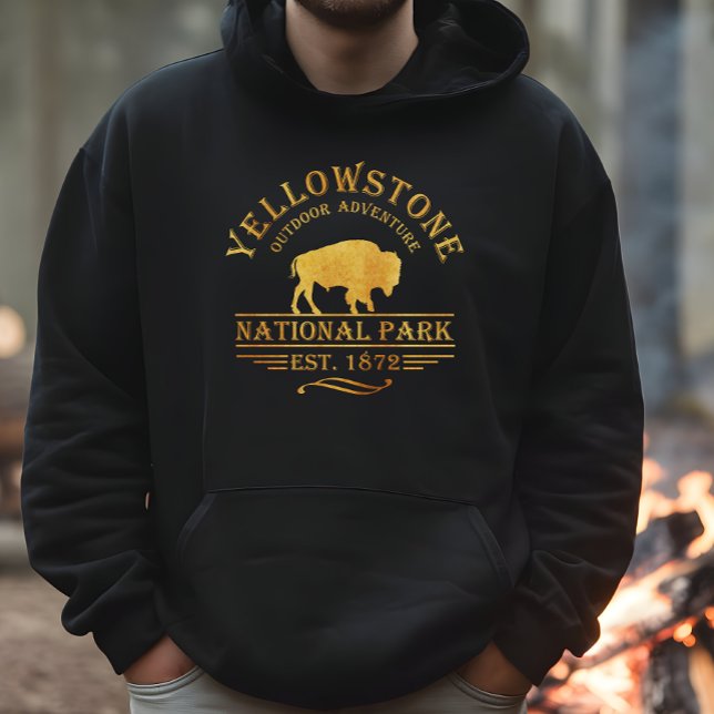 Veste À Capuche Parc national de Yellowstone (Créateur téléchargé)