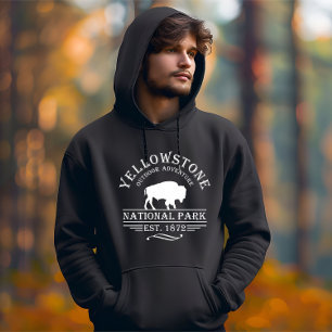Veste À Capuche Parc national de Yellowstone vintage