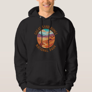 Veste À Capuche Parc national des Great Sand Dunes Cercle en détre
