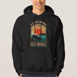 Veste À Capuche Parc national Isle Royale Us Michigan