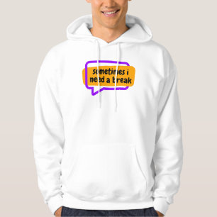 Veste À Capuche parfois j'ai besoin d'une pause