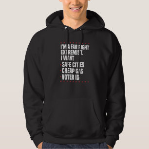Veste À Capuche parodie républicaine d'extrême droite pro-américai