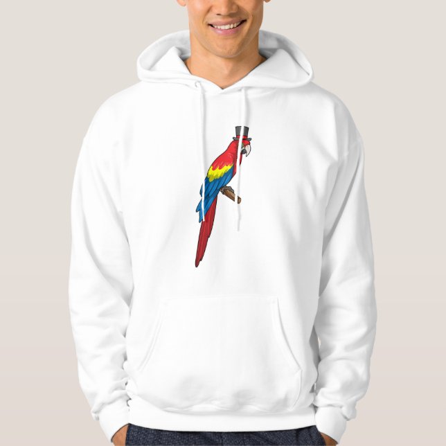 Veste À Capuche Parrot comme Gentleman avec Casquette (Devant)