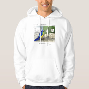 Veste À Capuche Parrot Éléments de Salle de Bain Dessin Animé Drôl