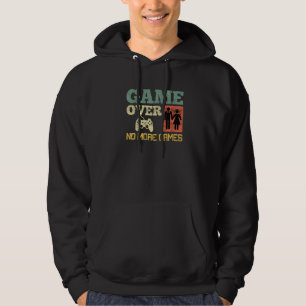 Veste À Capuche Partie Finie Aucun Jeu Mariage Enterrement de Vie