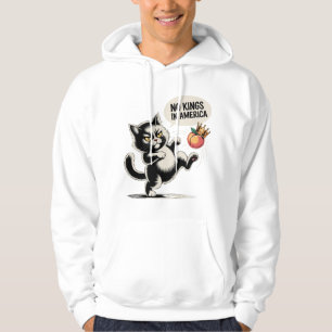 Veste À Capuche Pas de rois en Amérique Colère de chat