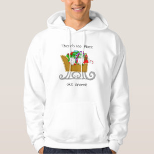 Veste À Capuche Pas d'endroit comme Gnome, Noël