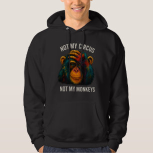 VESTE À CAPUCHE PAS MES SINGES