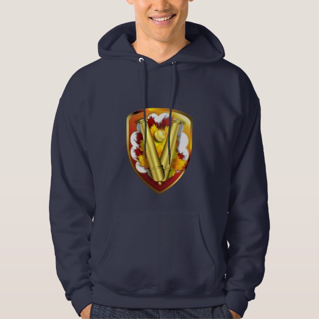 Veste À Capuche Patch de la 59e brigade d'artillerie (Devant)