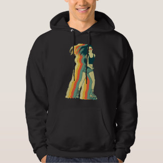Veste À Capuche Patin à roulettes vintage pour filles femmes