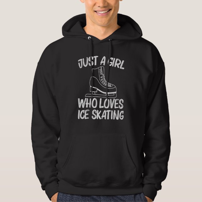 Veste À Capuche Patinage Sur Glace cool Pour Les Filles Enfants Vi (Devant)