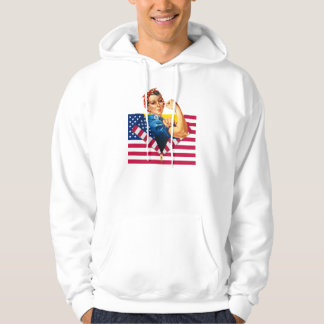 Veste À Capuche Patriotique ET féministe