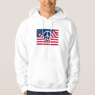 Veste À Capuche Patriotique ET Pro-Paix