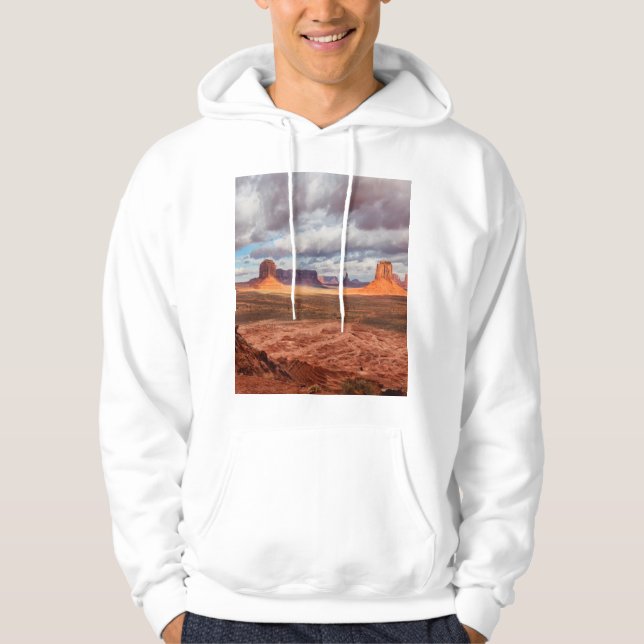 Veste À Capuche Paysage de la vallée des Monuments, AZ (Devant)