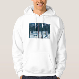 Veste À Capuche Paysage d'hiver
