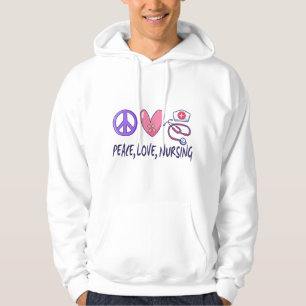 Veste À Capuche Peace Love Nuring