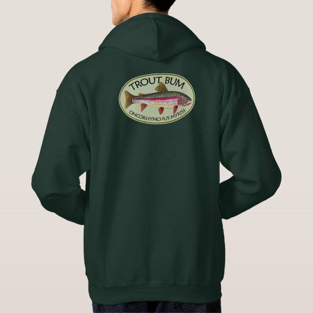 Veste À Capuche Pêche à la truite (Dos)