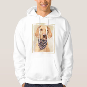 Veste À Capuche Peinture à poils durs Vizsla - Jolie Art Original 
