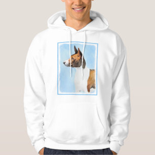Veste À Capuche Peinture Basenji - Belle Art Original