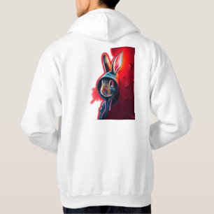 Veste À Capuche Pékin avec les lapins Kash