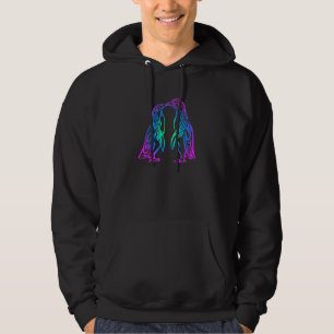 Veste À Capuche Penguin amoureux des tribus Hawaii Polynesian Maor