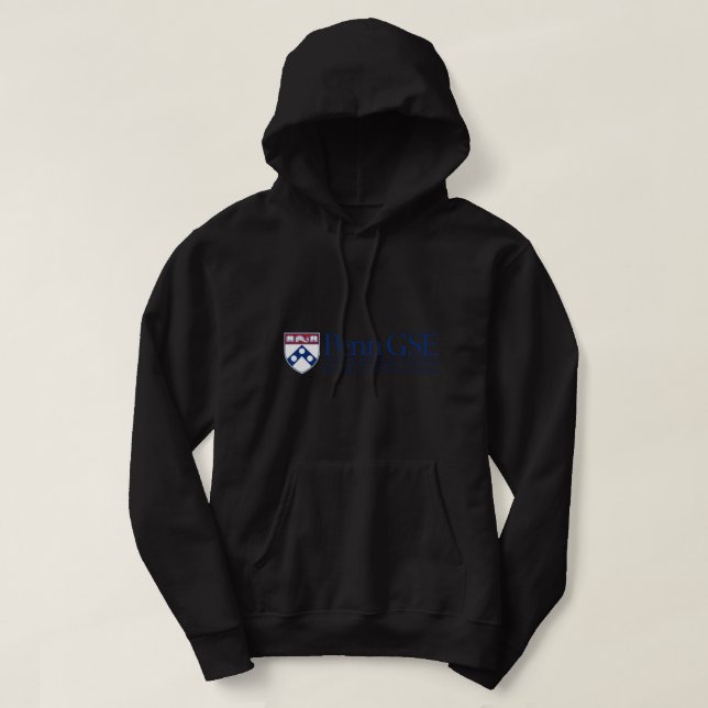 Veste À Capuche Penn Quakers Hommes Vêtements GSE Graduate School  (Design devant)