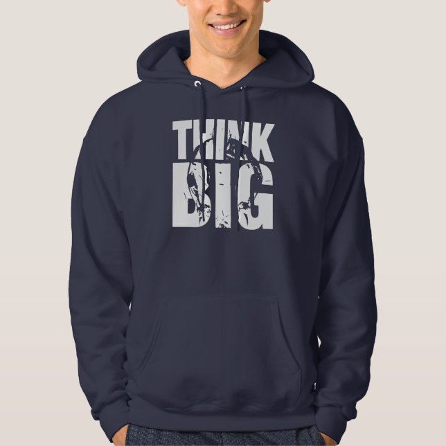 Veste À Capuche Penser grand - Motivation de la construction du co (Devant)