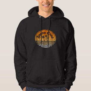 Veste À Capuche Père Noël Cruz Retro Surf Palm Tree déprimé Vintag