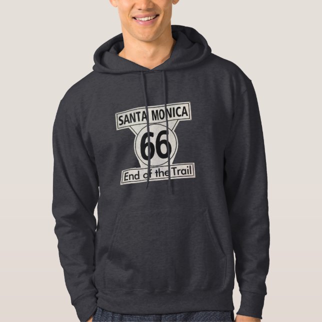 Veste À Capuche Père Noël Monica Fin de la Route 66 (Devant)