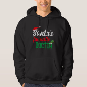 Veste À Capuche Père Noël préféré docteur Noël elfe casquette drôl