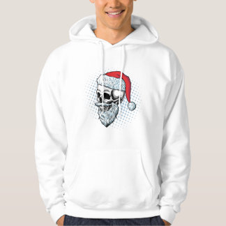 Veste À Capuche Père Noël Skull Claus : Festive Fusion Tee