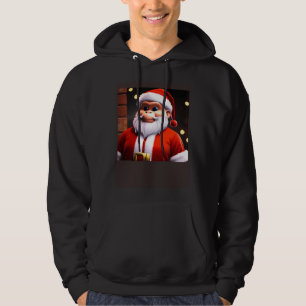 Veste À Capuche Père Noël Xmas Santa Fier